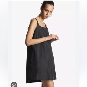 COS CONTRAST-PANEL MINI DRESS, small